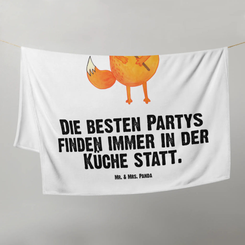 Baby blanket Fox A cook fox, foxes, forest wildlife, clever as a fox, animal lover, Fox, Party slogan, Kitchen decoration, Chefs, Baker, funny, Slogan funny, Kitchen slogan, Cook gift