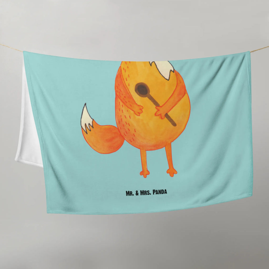 Baby blanket Fox A cook fox, foxes, forest wildlife, clever as a fox, animal lover, Fox, Party slogan, Kitchen decoration, Chefs, Baker, funny, Slogan funny, Kitchen slogan, Cook gift