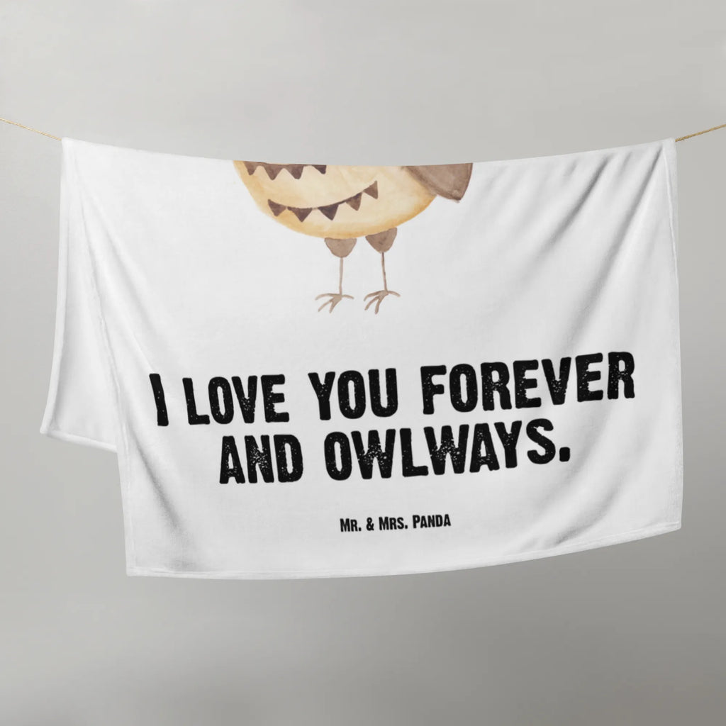 Kocyk dla niemowląt sowa zadowolona Babygeschenk, Babyecke Kuscheldecke, Babydecke, Geschenk Geburt, Krabbeldecke, Eule, Owl, Spruch schön, Romantisch, Wortspiel lustig, Eule deko, Eule Spruch, Liebe Spruch, Geschenk Hochzeitstag