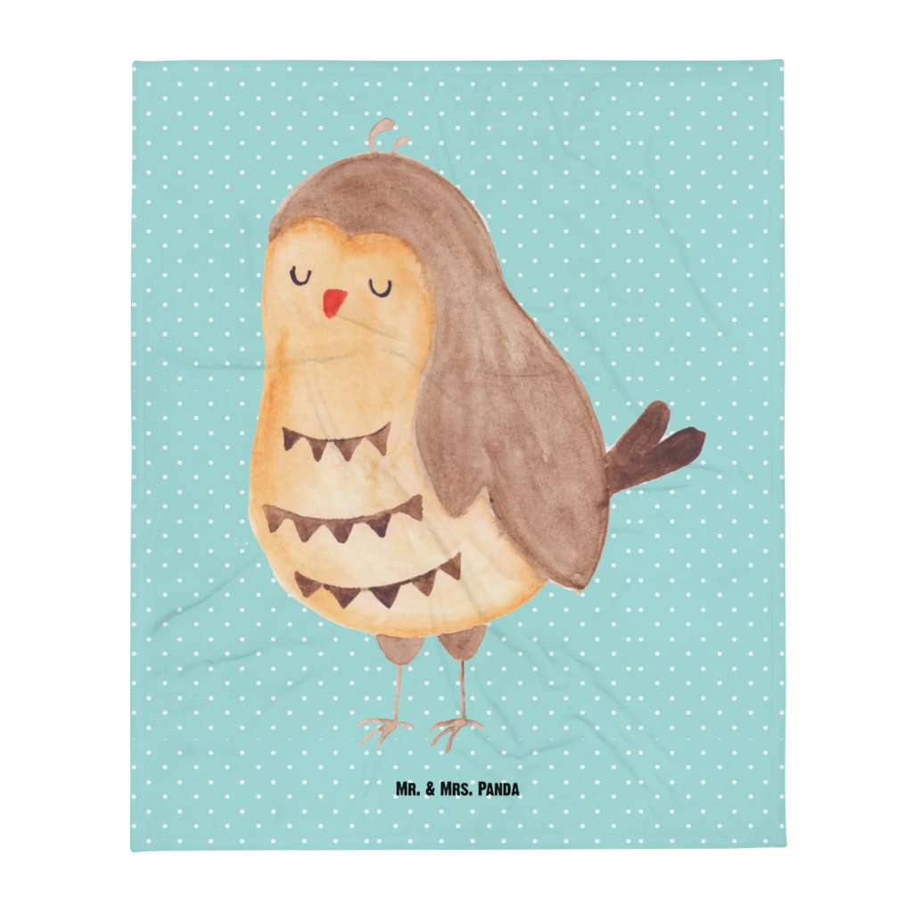 Kocyk dla niemowląt sowa zadowolona Babygeschenk, Babyecke Kuscheldecke, Babydecke, Geschenk Geburt, Krabbeldecke, Eule, Owl, Spruch schön, Romantisch, Wortspiel lustig, Eule deko, Eule Spruch, Liebe Spruch, Geschenk Hochzeitstag