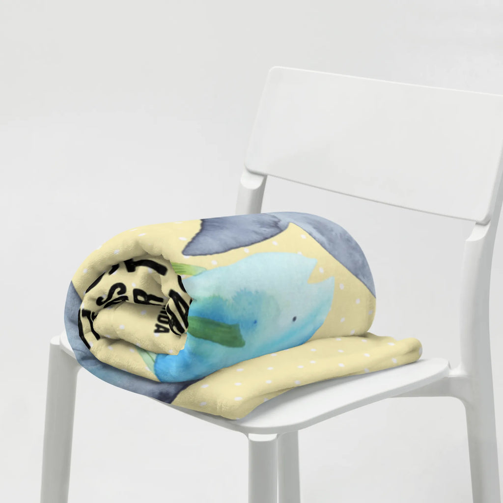 Babydecke Walfisch & Thunfisch Babygeschenk, Babydecke, Babyecke Kuscheldecke, Krabbeldecke, Geschenk Geburt, Tiermotive, Gute Laune, lustige Sprüche, Tiere, Flachwitz Geschenk, Wal, Witz, Wahl, Spruch des Tages, Tunfisch, Flachwitz, Spruch lustig, Wortwitz lustig