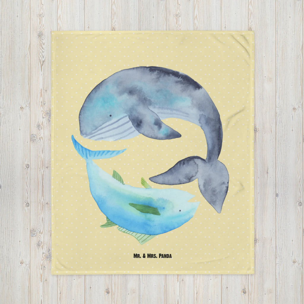 Babydecke Walfisch & Thunfisch Babygeschenk, Babydecke, Babyecke Kuscheldecke, Krabbeldecke, Geschenk Geburt, Tiermotive, Gute Laune, lustige Sprüche, Tiere, Flachwitz Geschenk, Wal, Witz, Wahl, Spruch des Tages, Tunfisch, Flachwitz, Spruch lustig, Wortwitz lustig