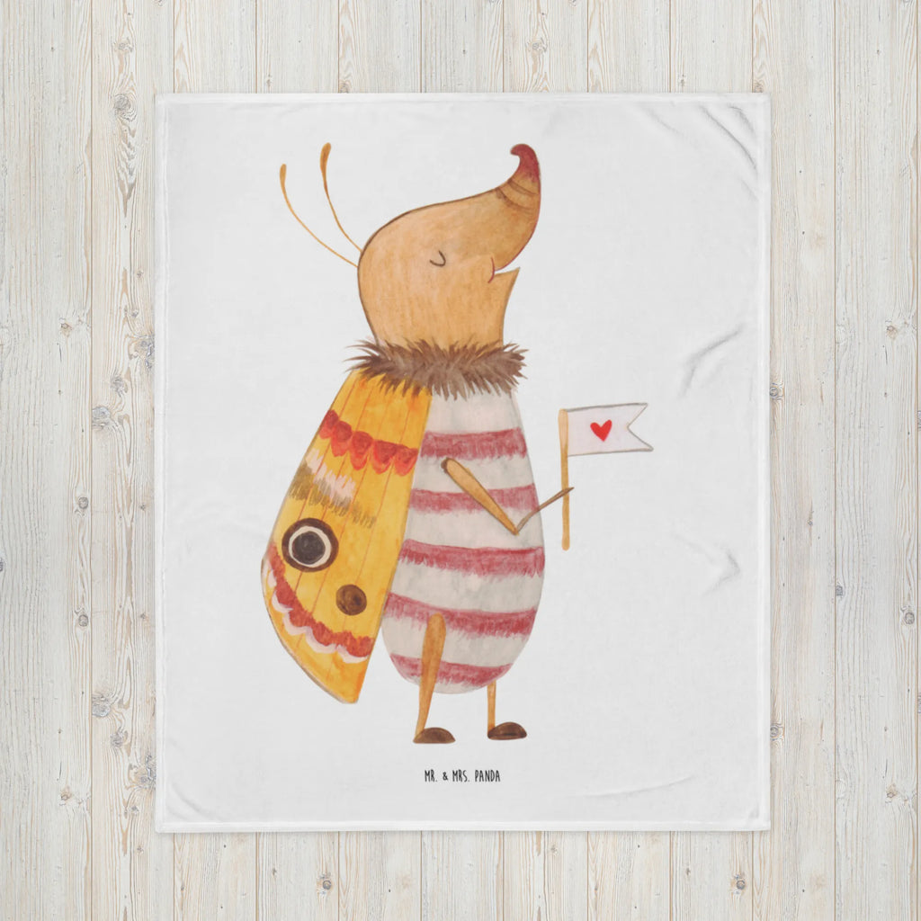 Kocyk dla niemowląt ćma mała flaga Motywy zwierzęce, dobra energia, zabawne powiedzonka, zwierzęta