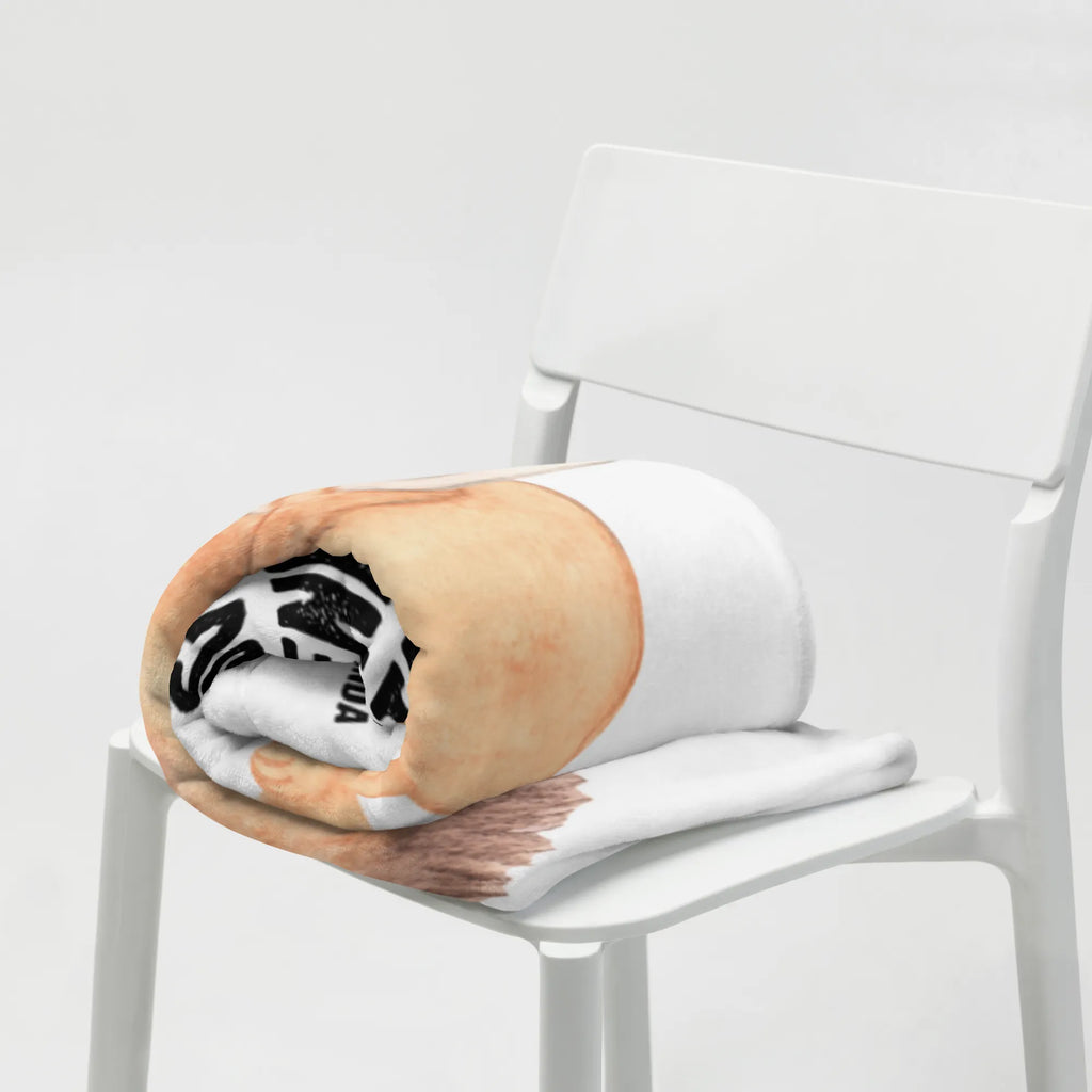 Kocyk dla niemowląt jeż kawałek ciasta Motywy zwierzęce, dobra energia, zabawne powiedzonka, zwierzęta