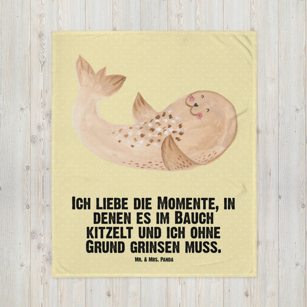 Baby blanket seal Lay small animals, cute, funny, cute animal motives, hand drawn, small world, funny sayings, good mood, happy, gifts, gift ideas, special gifts, animal lover, card, seal, Seal, seals, joy, North Sea, Baltic Sea, laughter, sea animal, beach