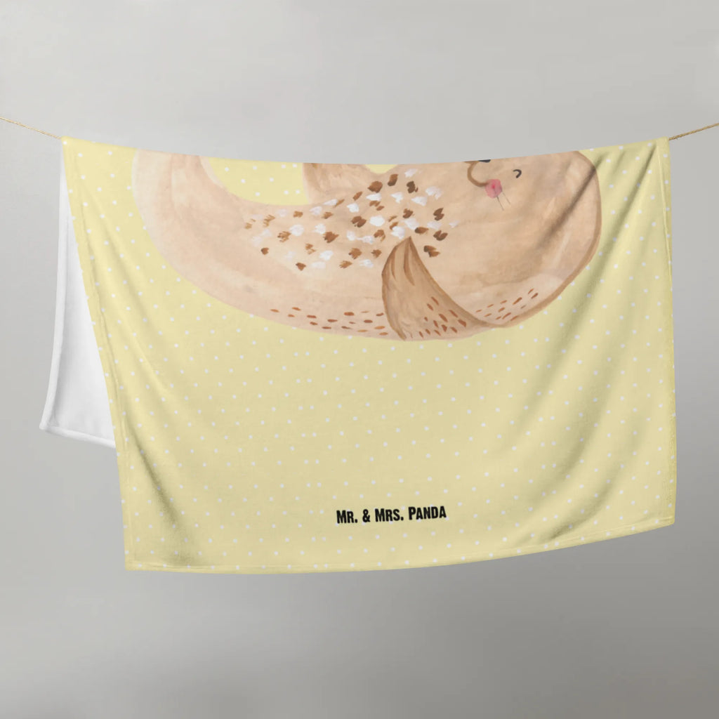 Baby blanket seal Lay small animals, cute, funny, cute animal motives, hand drawn, small world, funny sayings, good mood, happy, gifts, gift ideas, special gifts, animal lover, card, seal, Seal, seals, joy, North Sea, Baltic Sea, laughter, sea animal, beach