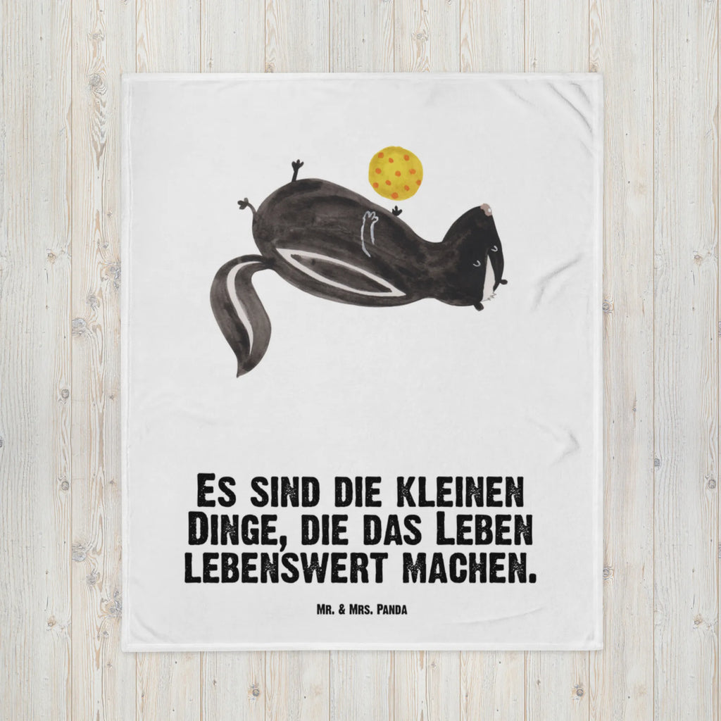 Kocyk dla niemowląt skunks piłka Babyecke Kuscheldecke, Kinderdecke, Fleecedecke, Mikrofaser Decke, Dekoration, Babydecke, Kuschelfleecedecke, Kuscheldecke XXL, Krabbeldecke, Weihnachtsgeschenk, Wohnzimmerdecke, Dekodecke, Geschenk Geburt, Entspannen, Teddydecke, Gemütlich, Schmusedecke, Jahrestagsgeschenk, Babygeschenk, Skunk, Stinktier, Raubtier, Stinker, Verspielt, Weisheit, Wildtier, Stinki