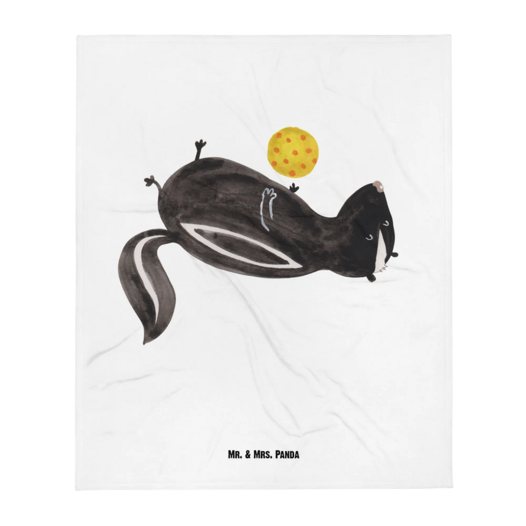 Kocyk dla niemowląt skunks piłka Babyecke Kuscheldecke, Kinderdecke, Fleecedecke, Mikrofaser Decke, Dekoration, Babydecke, Kuschelfleecedecke, Kuscheldecke XXL, Krabbeldecke, Weihnachtsgeschenk, Wohnzimmerdecke, Dekodecke, Geschenk Geburt, Entspannen, Teddydecke, Gemütlich, Schmusedecke, Jahrestagsgeschenk, Babygeschenk, Skunk, Stinktier, Raubtier, Stinker, Verspielt, Weisheit, Wildtier, Stinki