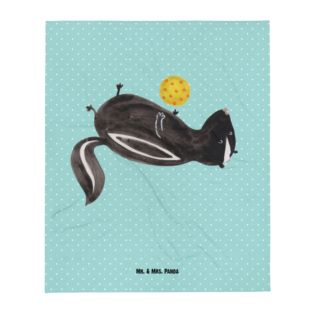 Kocyk dla niemowląt skunks piłka Babyecke Kuscheldecke, Kinderdecke, Fleecedecke, Mikrofaser Decke, Dekoration, Babydecke, Kuschelfleecedecke, Kuscheldecke XXL, Krabbeldecke, Weihnachtsgeschenk, Wohnzimmerdecke, Dekodecke, Geschenk Geburt, Entspannen, Teddydecke, Gemütlich, Schmusedecke, Jahrestagsgeschenk, Babygeschenk, Skunk, Stinktier, Raubtier, Stinker, Verspielt, Weisheit, Wildtier, Stinki