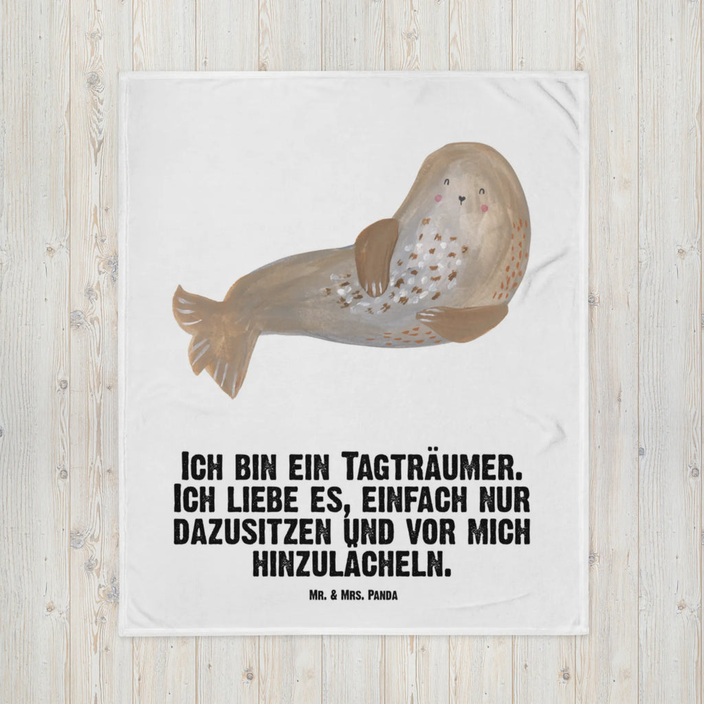 Baby blanket seal Laugh Babyecke Kuscheldecke, Babygeschenk, Krabbeldecke, Geschenk Geburt, Babydecke, Tiermotive, Gute Laune, lustige Sprüche, Tiere, Seehund, Ostsee, Robben, Strand, Nordsee, Meerestier, Robbe