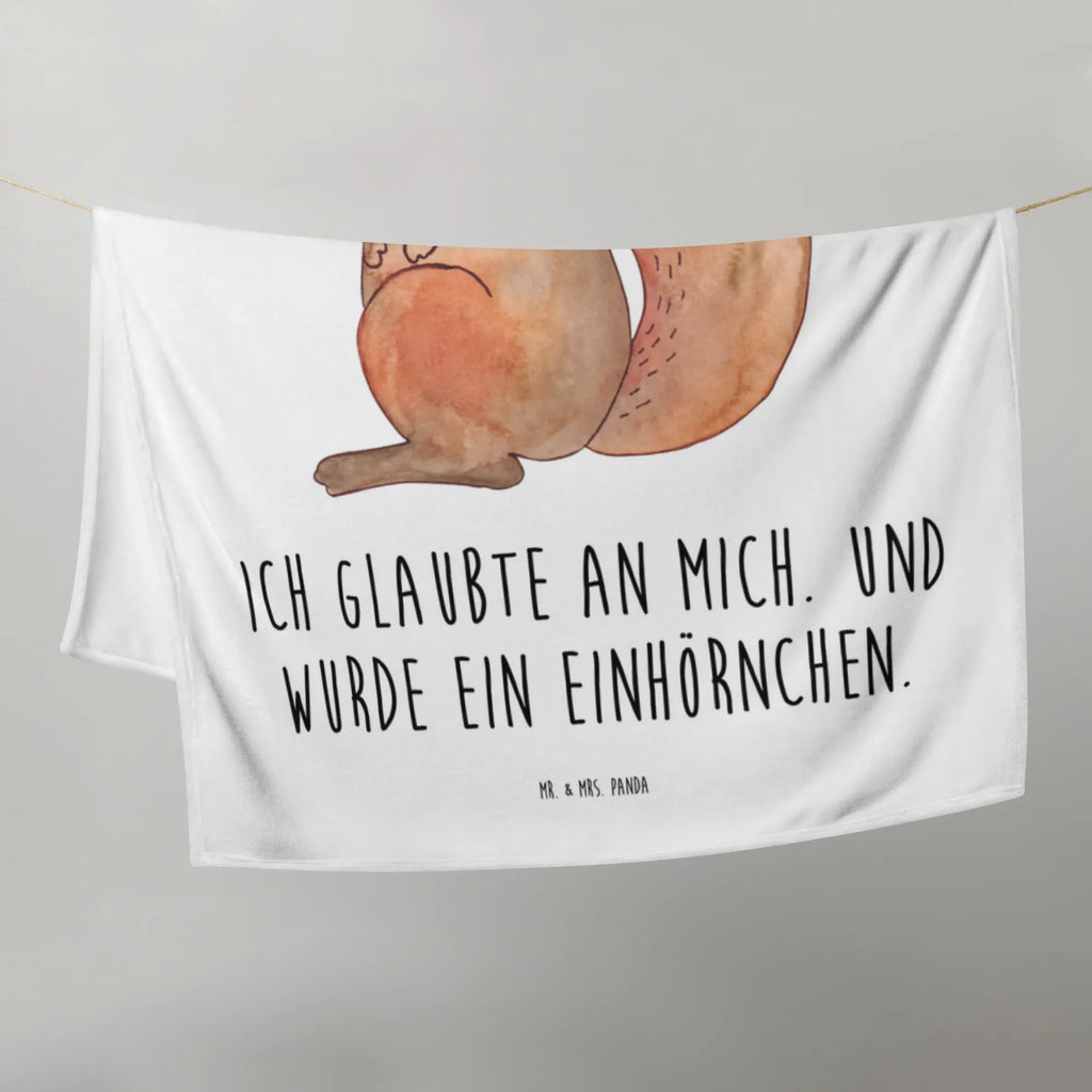 Babydecke Einhorn Glauben Babydecke, Krabbeldecke, Babyecke Kuscheldecke, Babygeschenk, Geschenk Geburt, Einhorn, Einhörner, Einhorn Deko, Unicorn, Eichhorn, Eichhörnchen, Einhörnchen