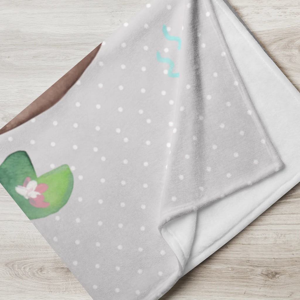 Kocyk dla niemowląt wydra lilia wodna Kuna, wydra, morska wydra