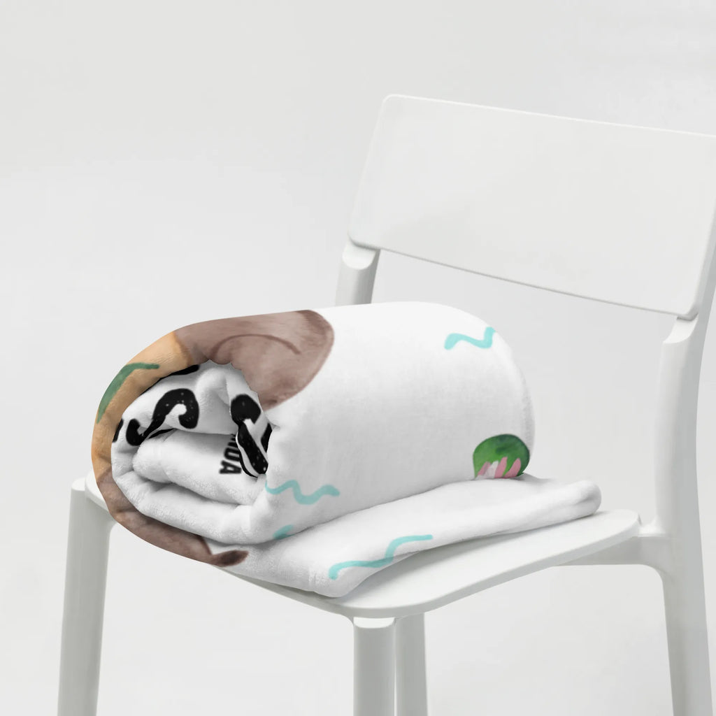 Kocyk dla niemowląt wydra lilia wodna Kuna, wydra, morska wydra