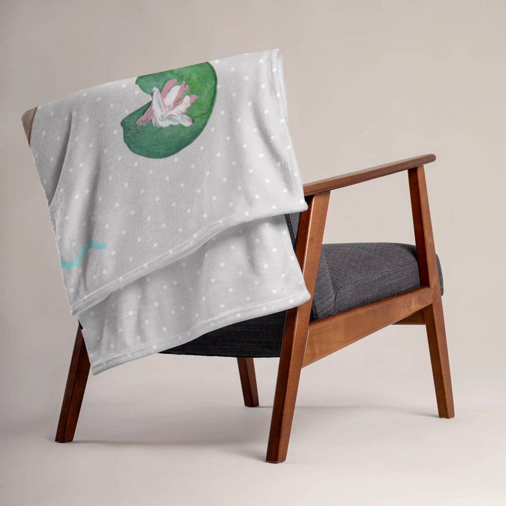 Kocyk dla niemowląt wydra lilia wodna Kuna, wydra, morska wydra