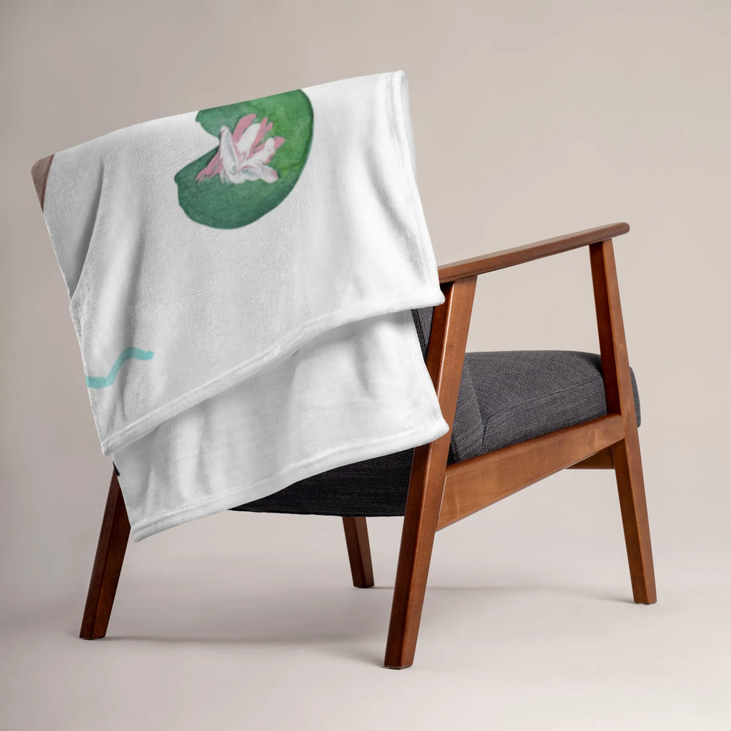 Kocyk dla niemowląt wydra lilia wodna Kuna, wydra, morska wydra