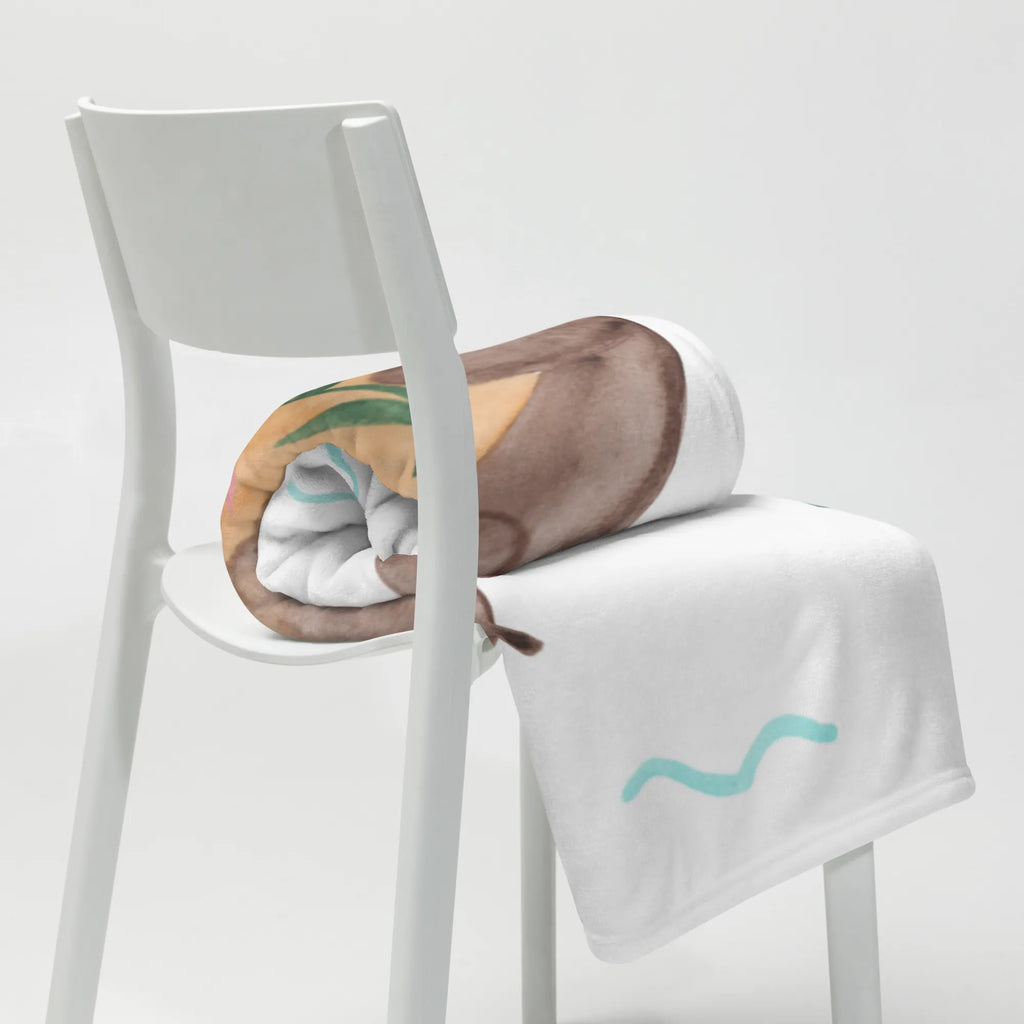 Kocyk dla niemowląt wydra lilia wodna Kuna, wydra, morska wydra