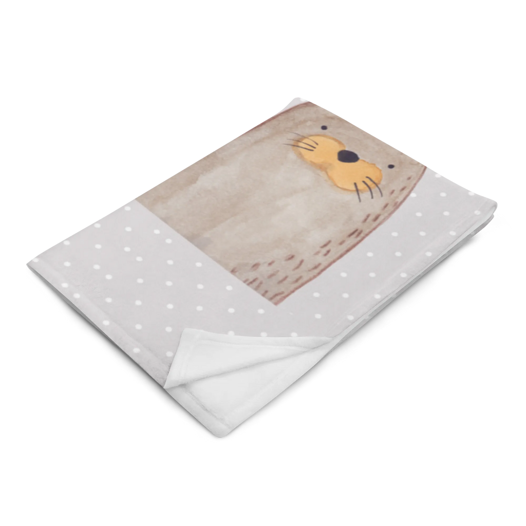 Kocyk dla niemowląt wydra kamień Babydecke, Krabbeldecke, Babyecke Kuscheldecke, Babygeschenk, Geschenk Geburt, Otter, Fischotter, Seeotter, Otter Seeotter See Otter