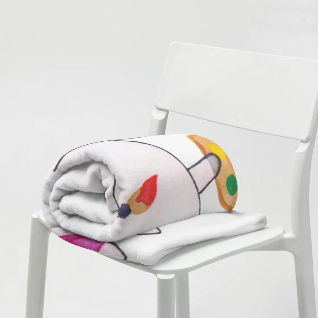 Babydecke Einhorn Künstler Schmusedecke, Jahrestagsgeschenk, Weihnachtsgeschenk, Teddydecke, Fleecedecke, Gemütlich, Dekodecke, Kinderdecke, Babydecke, Wohnzimmerdecke, Kuschelfleecedecke, Mikrofaser Decke, Dekoration, Geschenk Geburt, Krabbeldecke, Babyecke Kuscheldecke, Kuscheldecke XXL, Babygeschenk, Entspannen, Unicorn, Einhorn, Einhörner, Einhorn Deko, Geschenk, Farbe, Maler, Pinsel, Malen, Englisch, Welt, Stift, Zeichnen, Künstler, Artist