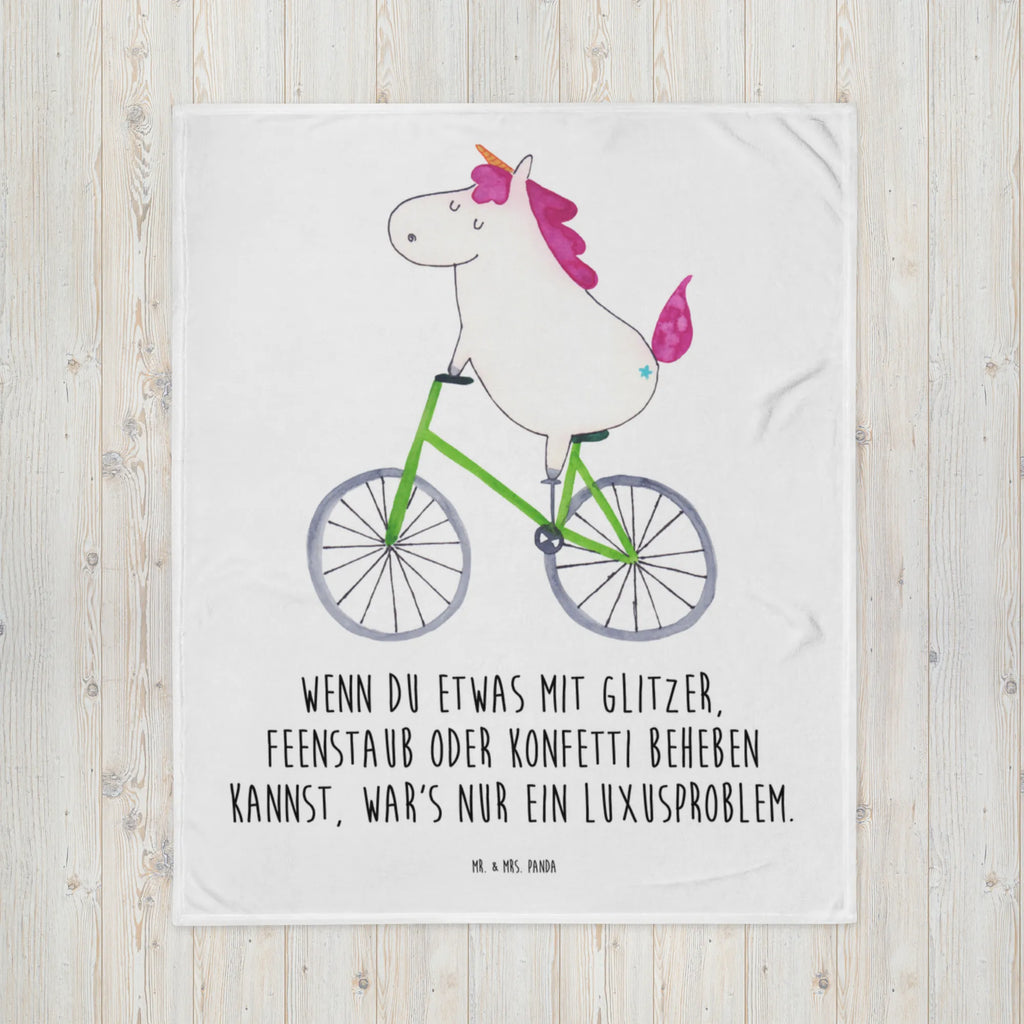 Babydecke Einhorn Radfahrer Babydecke, Babyecke Kuscheldecke, Geschenk Geburt, Babygeschenk, Krabbeldecke, Einhorn, Einhörner, Einhorn Deko, Unicorn, Kummer, Rad, Konfetti, Radfahren, Radfahrer, Bike, Feenstaub, Luxusproblem, Liebeskummer