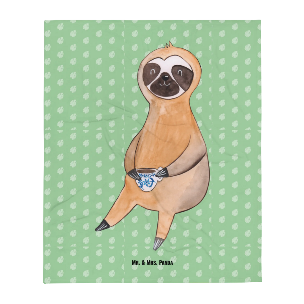 Babydecke Faultier Kaffee Babyecke Kuscheldecke, Krabbeldecke, Babydecke, Babygeschenk, Geschenk Geburt, Faultier, Faultier Geschenk, Faultier Deko, Kaffeetasse, Kaffeegetränk, Lieblingstier, Morgenmuffel, erster Kaffee, Coffee, Genießer, Faultiere, faul, Kaffee, Frühaufsteher