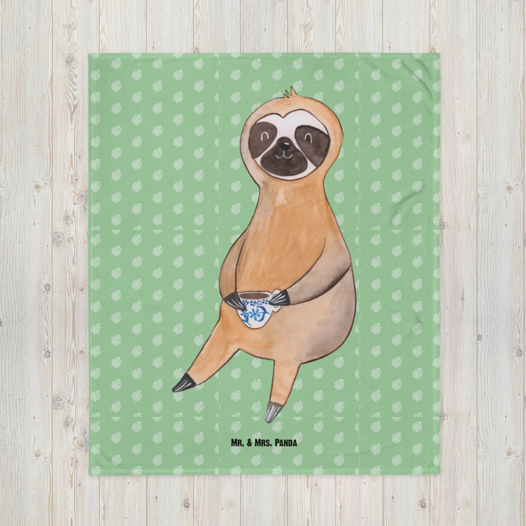 Babydecke Faultier Kaffee Babyecke Kuscheldecke, Krabbeldecke, Babydecke, Babygeschenk, Geschenk Geburt, Faultier, Faultier Geschenk, Faultier Deko, Kaffeetasse, Kaffeegetränk, Lieblingstier, Morgenmuffel, erster Kaffee, Coffee, Genießer, Faultiere, faul, Kaffee, Frühaufsteher