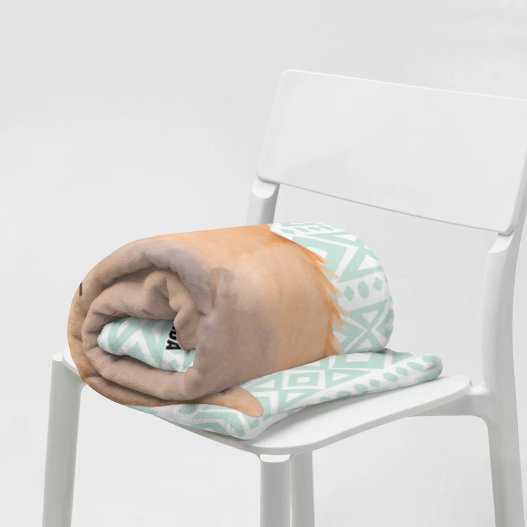 Kocyk dla niemowląt Głowa lamy król Lama, Alpaka