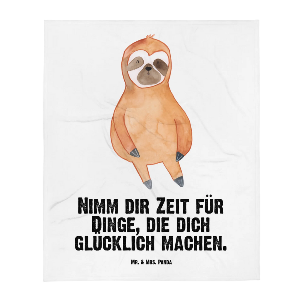 Kocyk dla niemowląt leniwiec Zadowolony Leniwiec, prezent z leniwcem, dekoracja z leniwcem