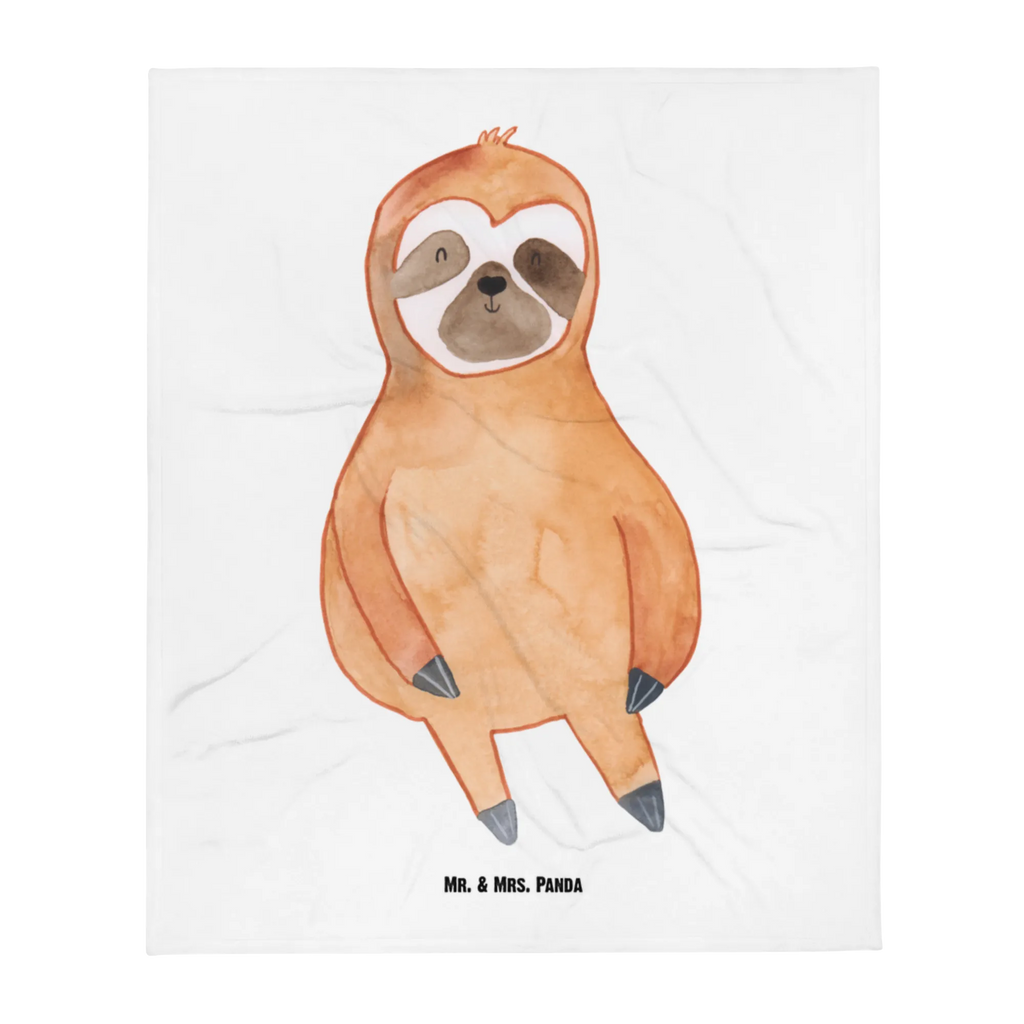 Kocyk dla niemowląt leniwiec Zadowolony Leniwiec, prezent z leniwcem, dekoracja z leniwcem