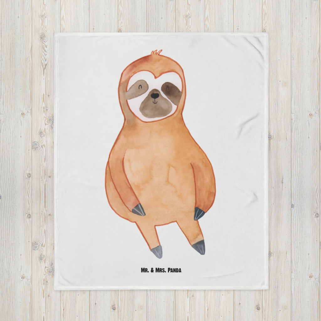 Kocyk dla niemowląt leniwiec Zadowolony Leniwiec, prezent z leniwcem, dekoracja z leniwcem