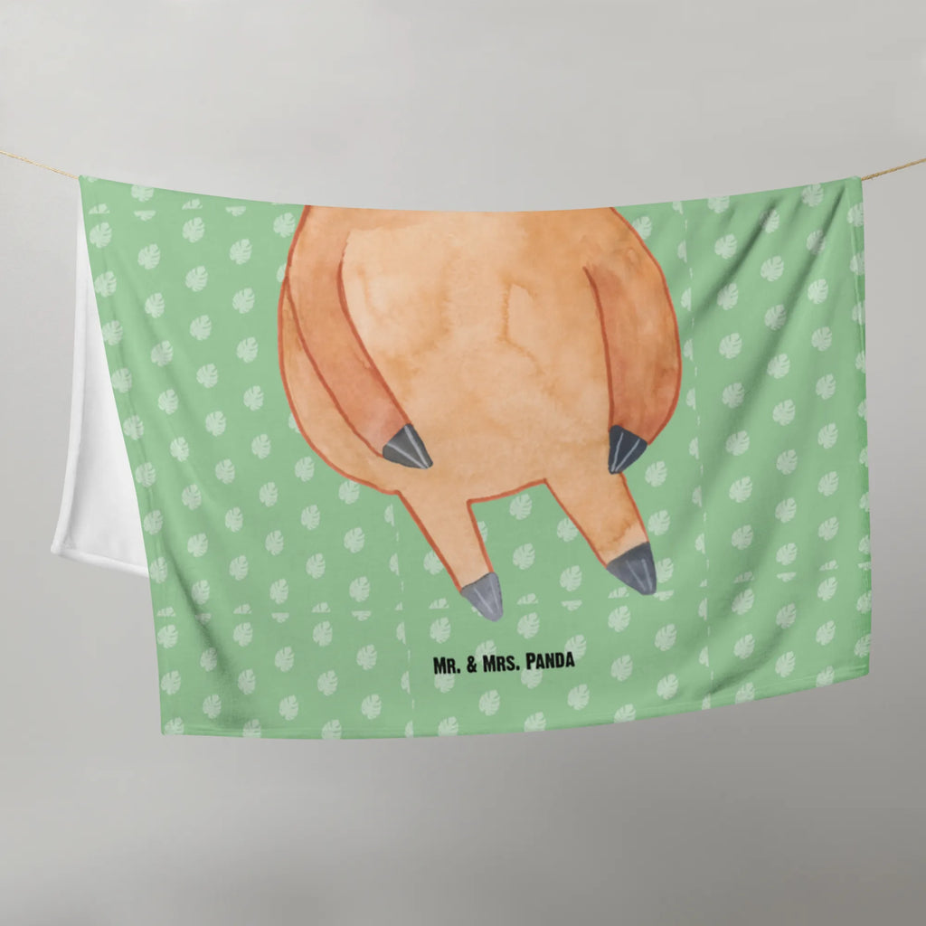 Kocyk dla niemowląt leniwiec Zadowolony Leniwiec, prezent z leniwcem, dekoracja z leniwcem