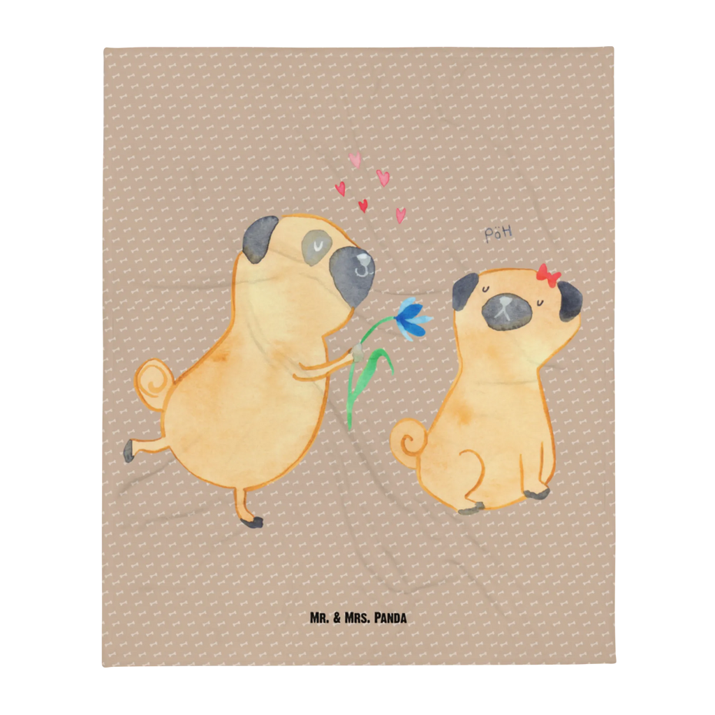 Kocyk dla niemowląt mops Zakochani Babygeschenk, Geschenk Geburt, Babydecke, Babyecke Kuscheldecke, Krabbeldecke, Hund, Hundemotiv, Haustier, Hunderasse, Tierliebhaber, Hundebesitzer, Sprüche, Liebesspruch. Verlobt, Liebe, Hundeliebe, verliebt, Mops, Möpse, Geschenk Freund, Partner