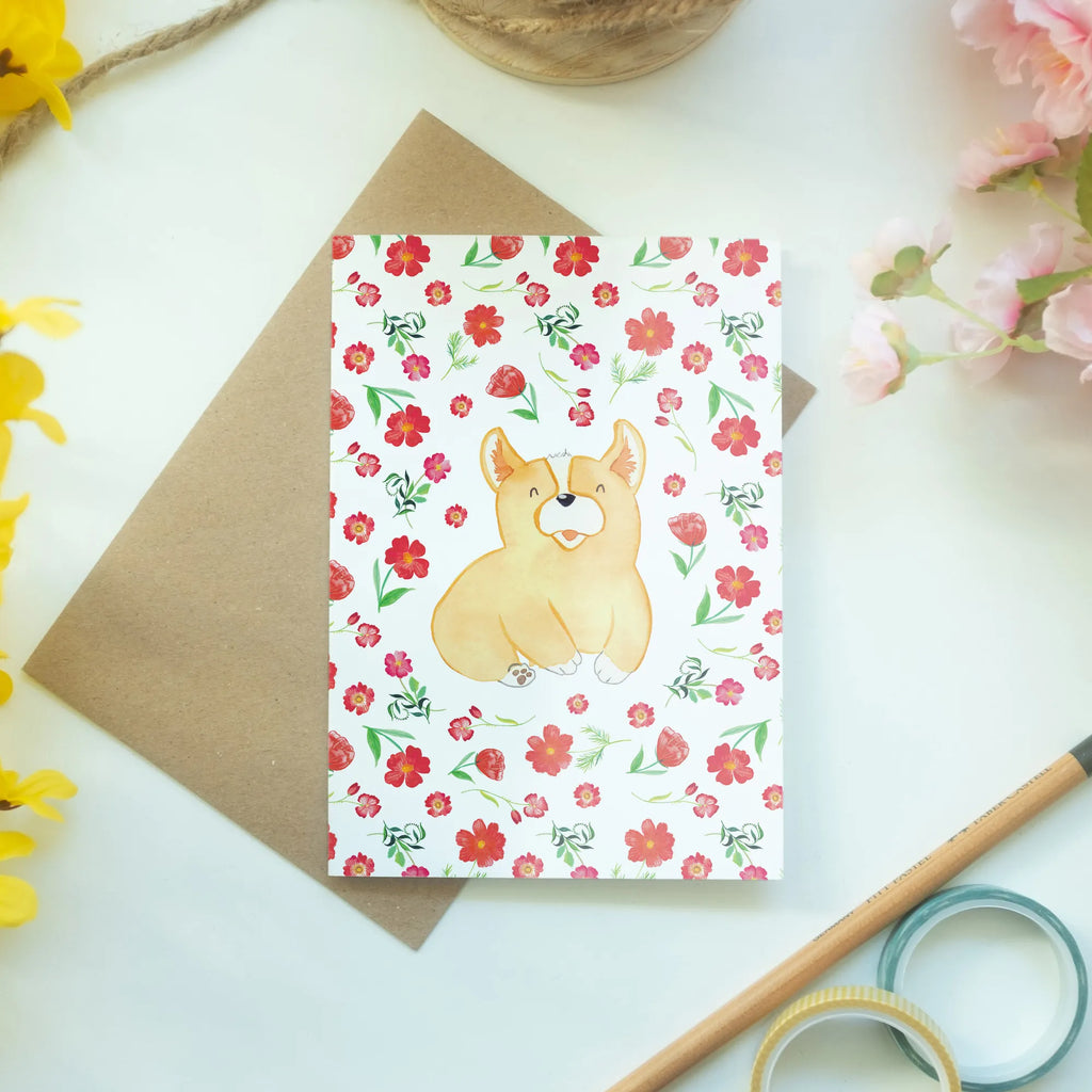 Greetings card Corgie pattern greeting card, birthday card, invitation card, wedding card, folding card, dog, mutt, hound, woof, dog mama, dog breed, love dogs, love for dogs, dog decorative items, bag with dog print, funny gifts for dog owners, what do you give a dog lover, Christmas gifts for dogs, gifts for dogs, dog sayings, sayings, Corgie, Welsh Corgie Pembroke, joy of life, motivation, saying, british, dog's sayings