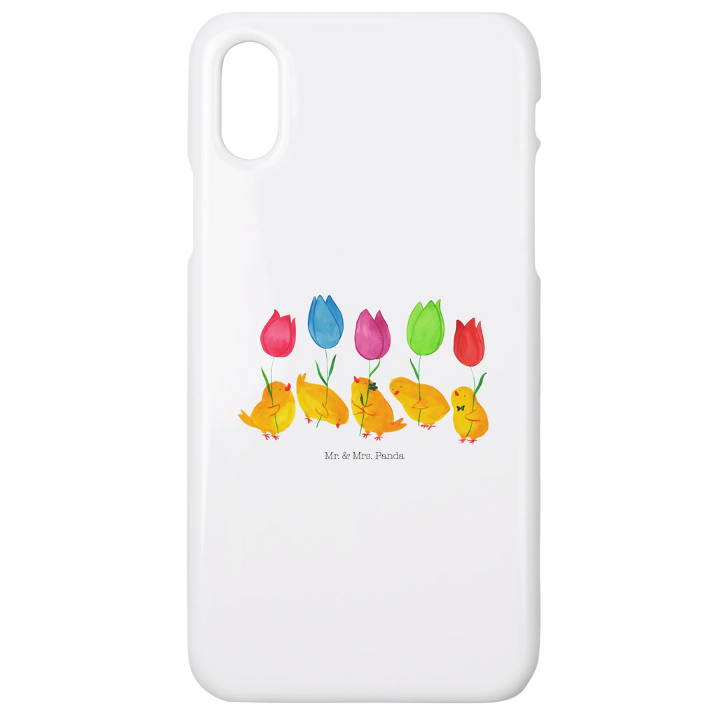 Phone case chick parade mobile phone, case, mobile cover, Iphone 10, mobile phone case, Iphone X, cover, Easter, Easter bunny, Tulips, Happy Easter, Easter greetings, Chicks, Flowers, Parade