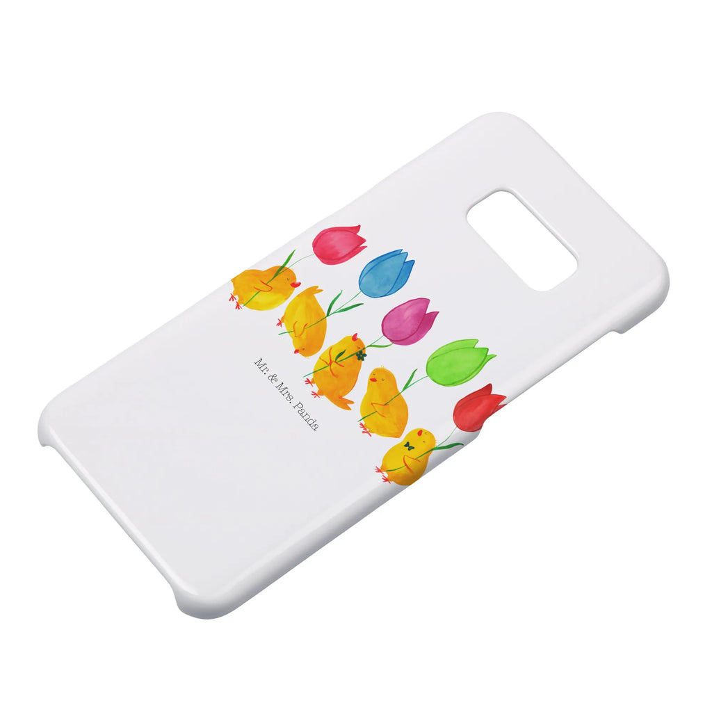 Phone case chick parade mobile phone, case, mobile cover, Iphone 10, mobile phone case, Iphone X, cover, Easter, Easter bunny, Tulips, Happy Easter, Easter greetings, Chicks, Flowers, Parade