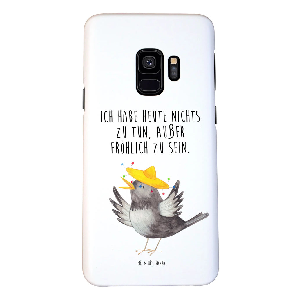 Phone case Crow sombrero Cover, Iphone X, Handy, Hülle, Handy Case, Handyhülle, Handycover, Iphone 10, Lustige Sprüche, Tiermotive, Tiere, Gute Laune, Vögel, Froh, Fröhlich sein, Motivation, Spruch Positiv, Glück Spruch, glücklich sein, Elster, Vogel, Rabe