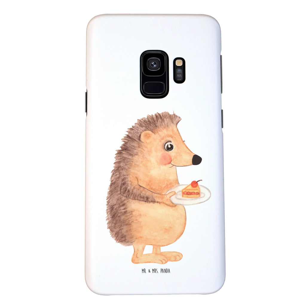Phone case Hedgehog piece of cake mobile phone, Iphone X, cover, mobile phone case, mobile cover, case, Iphone 10, small animals, cute, funny, cute animal motives, hand drawn, small world, funny sayings, good mood, happy, gifts, gift ideas, special gifts, animal lover, card, bake cake, hedgehog, baking gift, cake, food saying, invitation party, birthday cake