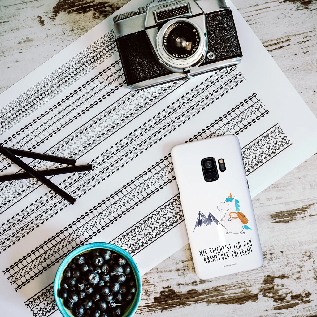 Handyhülle Einhorn Bergsteiger Iphone X, Handy, Cover, Hülle, Handyhülle, Iphone 10, Handy Case, Handycover, Einhorn Deko, Einhorn, Einhörner, Unicorn, Weltenbummler, Urlaub, Weltreise, Bergsteiger, Reisen, Abenteurer, Entdecker, Berge, Abenteuer