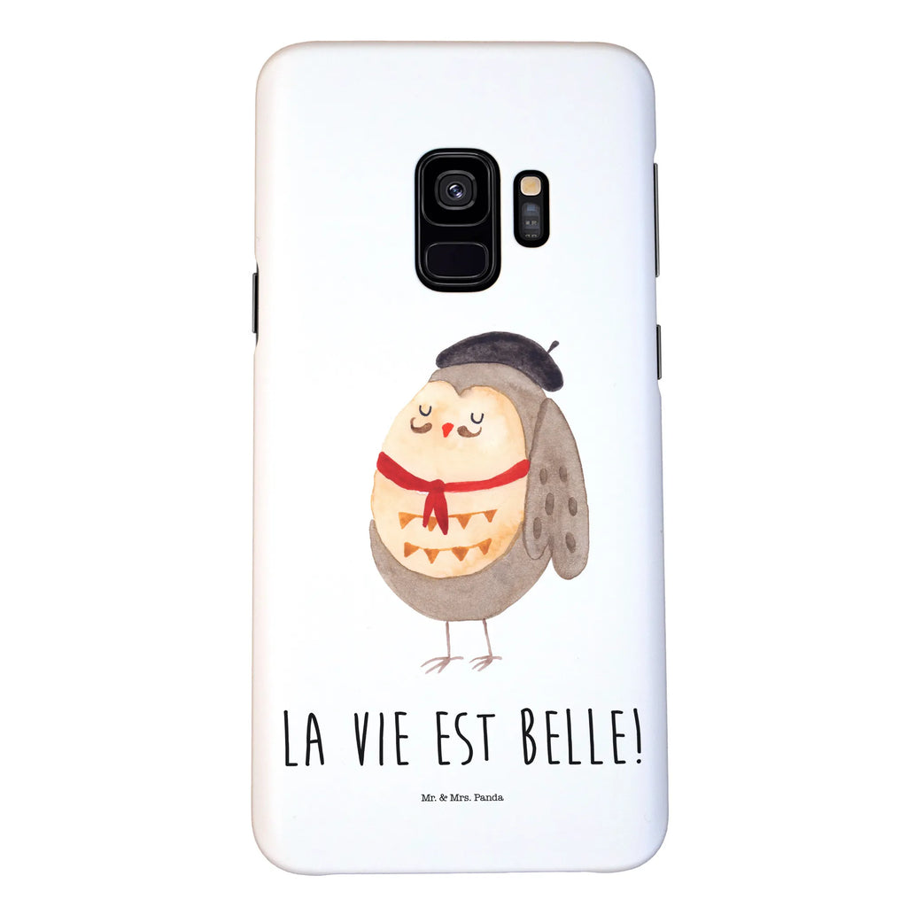 Handyhülle Eule Frankreich Handyhülle, Handy Case, Iphone 10, Hülle, Iphone X, Handycover, Handy, Cover, Eule, Frankreich, Eulen, La Vie Est Belle, Spruch Französisch, Hibou, Spruch schön, Eule Deko, Das Leben Ist schön, Owl