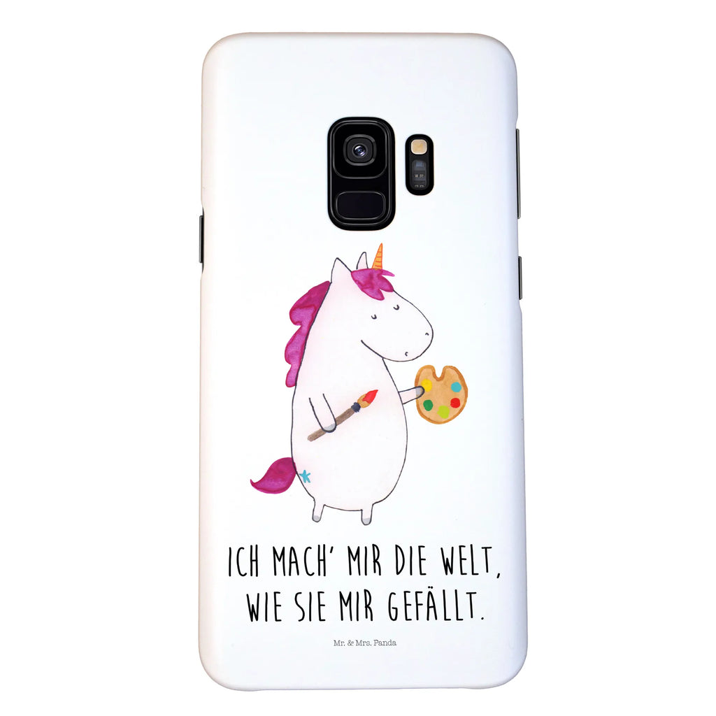 Phone case unicorn Artist Handyhülle, Hülle, Cover, Handy Case, Iphone X, Handycover, Handy, Iphone 10, Unicorn, Einhorn, Einhorn Deko, Einhörner, Maler, Englisch, Farbe, Artist, Zeichnen, Welt, Geschenk, Malen, Stift, Künstler, Pinsel