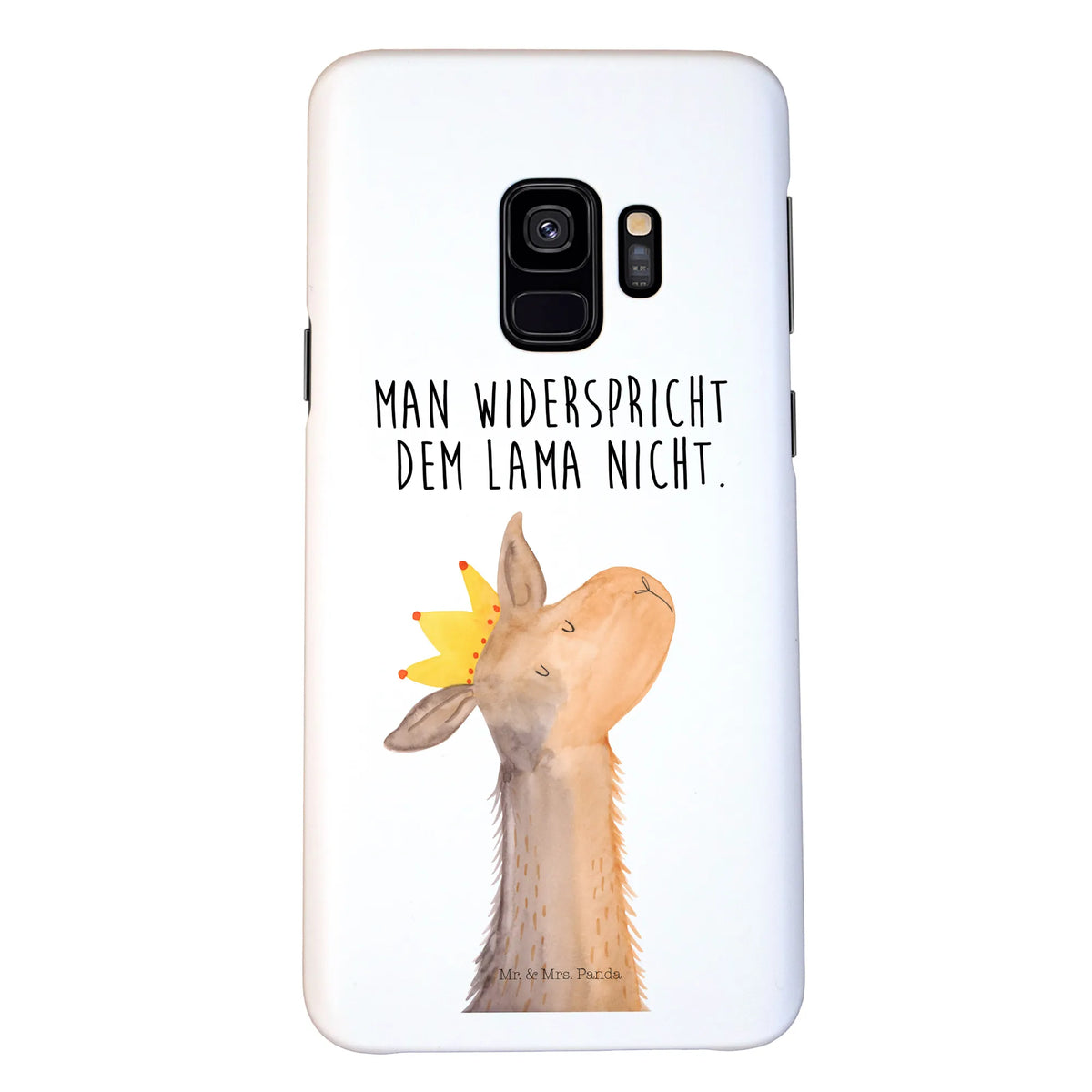 Phone case llama head king