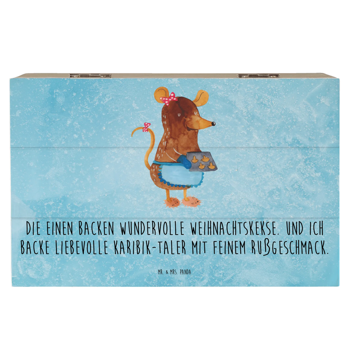 Wooden chest Mouse Cookies