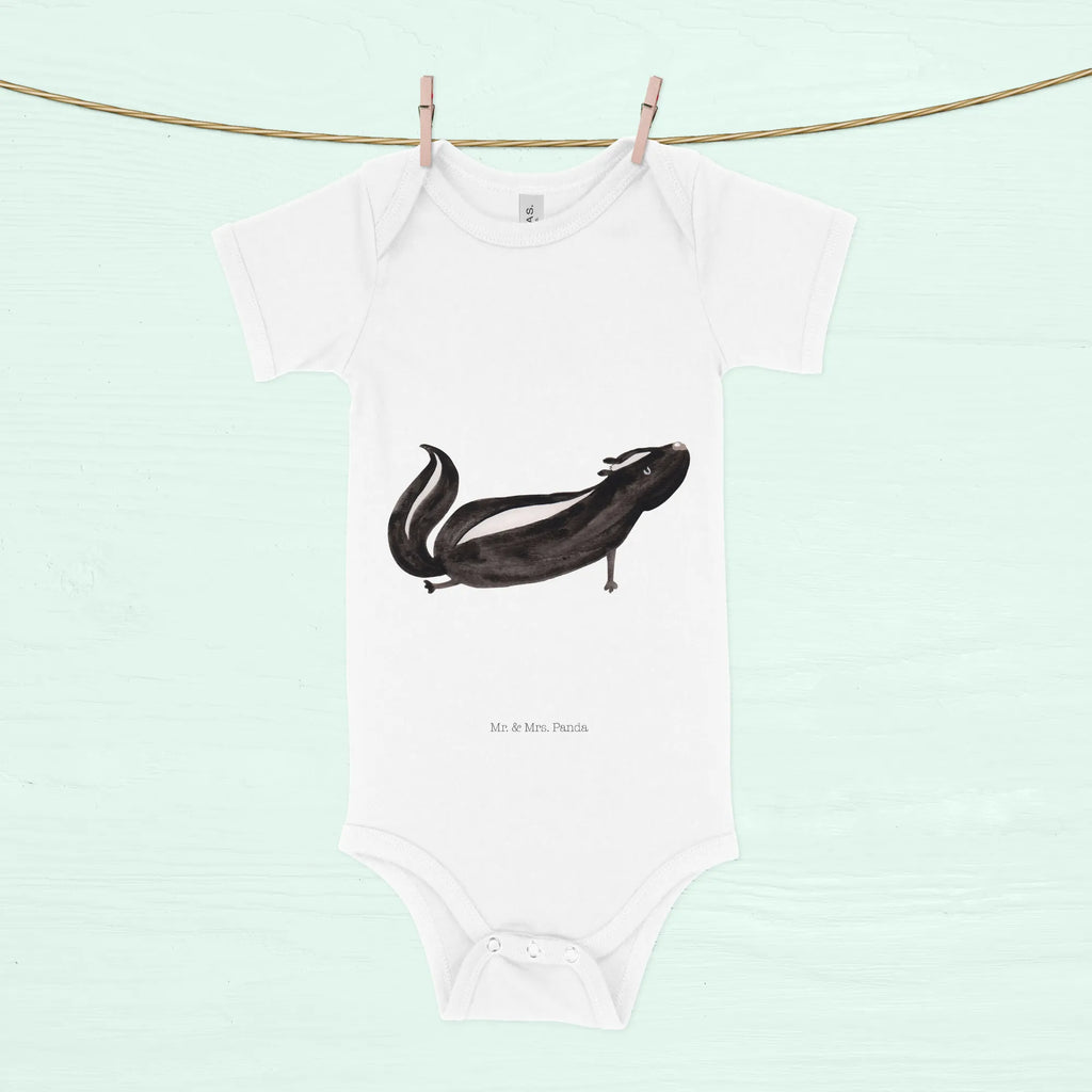 Organic Baby Body skunk yoga Einteiler, bio babybody, Babybody, babykleidung body, babyanzug, Baby Body, Babystrampler, Strampler, babykleidung strampler, overall baby, strampelanzug, baby overall, Baby-Body, Skunk, Stinktier, Lache, Lebe, Wildtier, Raubtier, Yoga, Stinker, Liebe, Stinki, Namaste