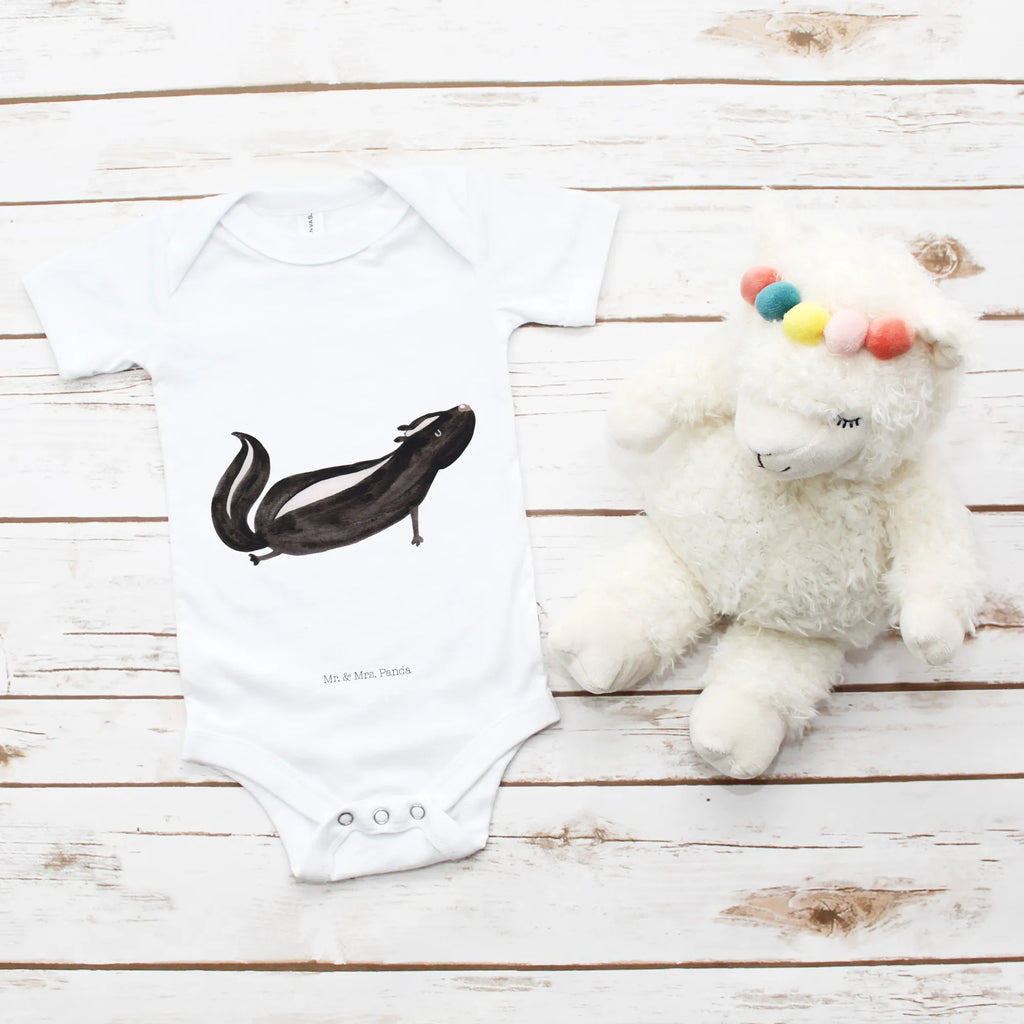 Organic Baby Body skunk yoga Einteiler, bio babybody, Babybody, babykleidung body, babyanzug, Baby Body, Babystrampler, Strampler, babykleidung strampler, overall baby, strampelanzug, baby overall, Baby-Body, Skunk, Stinktier, Lache, Lebe, Wildtier, Raubtier, Yoga, Stinker, Liebe, Stinki, Namaste