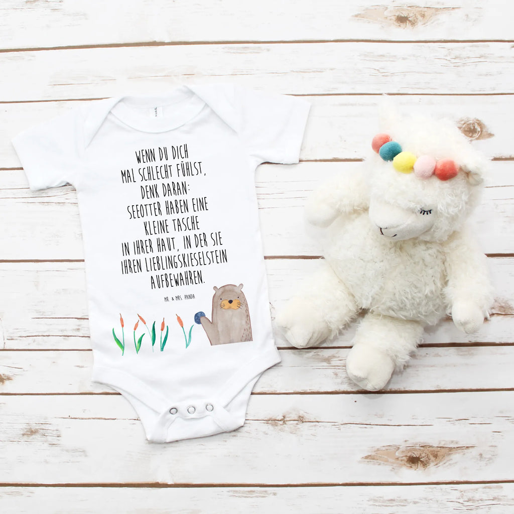 Organic Baby Body otter Stone babykleidung strampler, Baby-Body, Babystrampler, Strampler, babyanzug, overall baby, baby overall, Babybody, bio babybody, Einteiler, strampelanzug, babykleidung body, Baby Body, Otter, Fischotter, Seeotter, Otter Seeotter See Otter