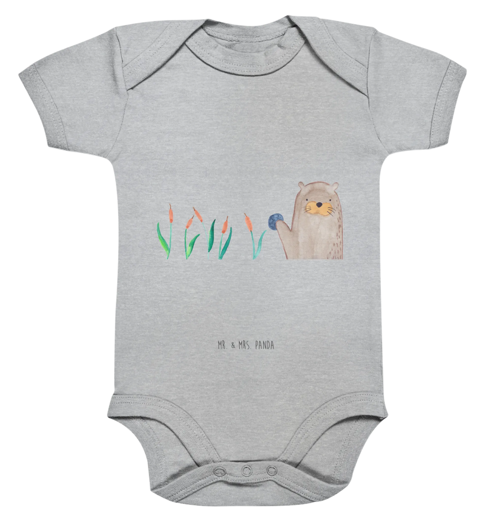 Organic Baby Body otter Stone babykleidung strampler, Baby-Body, Babystrampler, Strampler, babyanzug, overall baby, baby overall, Babybody, bio babybody, Einteiler, strampelanzug, babykleidung body, Baby Body, Otter, Fischotter, Seeotter, Otter Seeotter See Otter