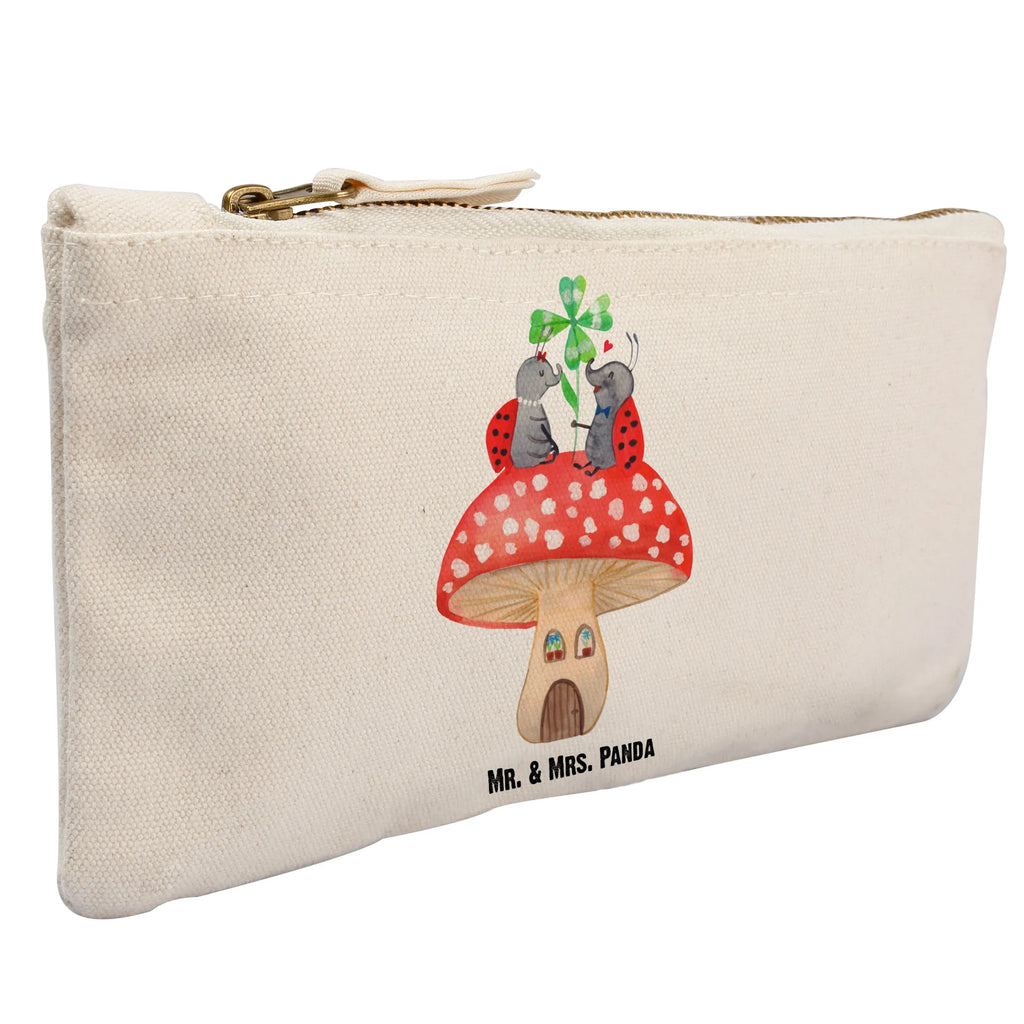 Make-up bag ladybug toadstool aufbewahrungsbeutel, utensilientasche, toiletry bag, aufbewahrungstasche, Kulturtasche, Stiftemäppchen, Kulturbeutel, Federmappe, Schminktasche, beauty case, pinsel tasche, Kosmetikbeutel, Waschbeutel, Schminktäschchen, Schminkbeutel, pencil case, Schlampermäppchen, Waschtasche, kosmetiktäschchen, Kosmetiktasche, Mäppchen, Etui, beauty tasche, Tiermotive, Tiere, Lustige Sprüche, Gute Laune, Haus, Wohnung, Fliegenpilz, Marienkäfer, Zuhause, Fleigenpilzhaus