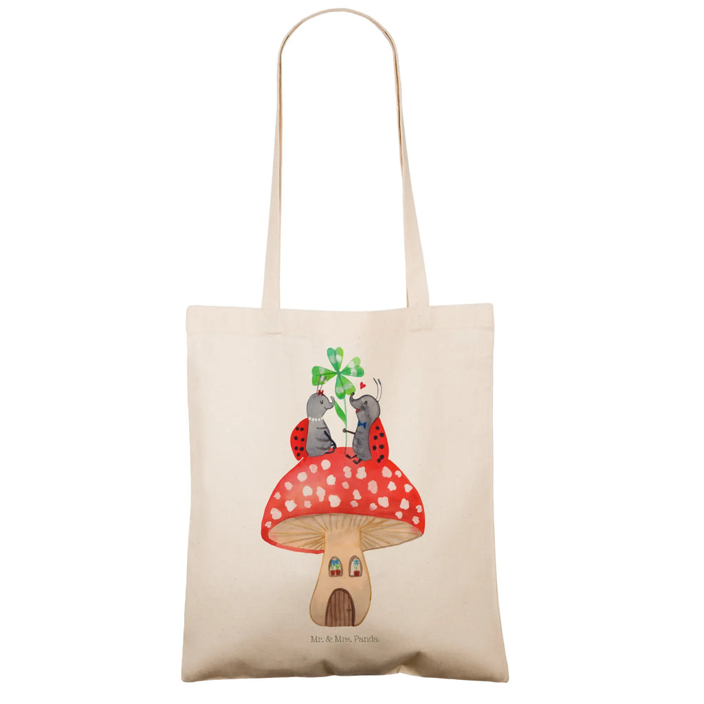 Tote bag ladybug toadstool Einkaufsbeutel, bedruckte tasche, Einkaufstüte, Stofftasche, Tragetasche, uni tasche, shopping tasche, Statementbeutel, Jutetasche, Schultasche, Beutel, Laptoptasche, Beuteltasche, büchertasche, Tasche, Henkeltasche, Strandtasche, Shopper, unitasche, Tüte, Jutebeutel, Schultertasche, Umhängetasche, Einkaufstasche, tote bag, Leinentasche, Stoffbeutel, Alltagstasche, Badetasche, Baumwolltasche, baumwollbeutel, Gute Laune, Tiermotive, Tiere, lustige Sprüche, Fleigenpilzhaus, Wohnung, Haus, Fliegenpilz, Marienkäfer, zuhause