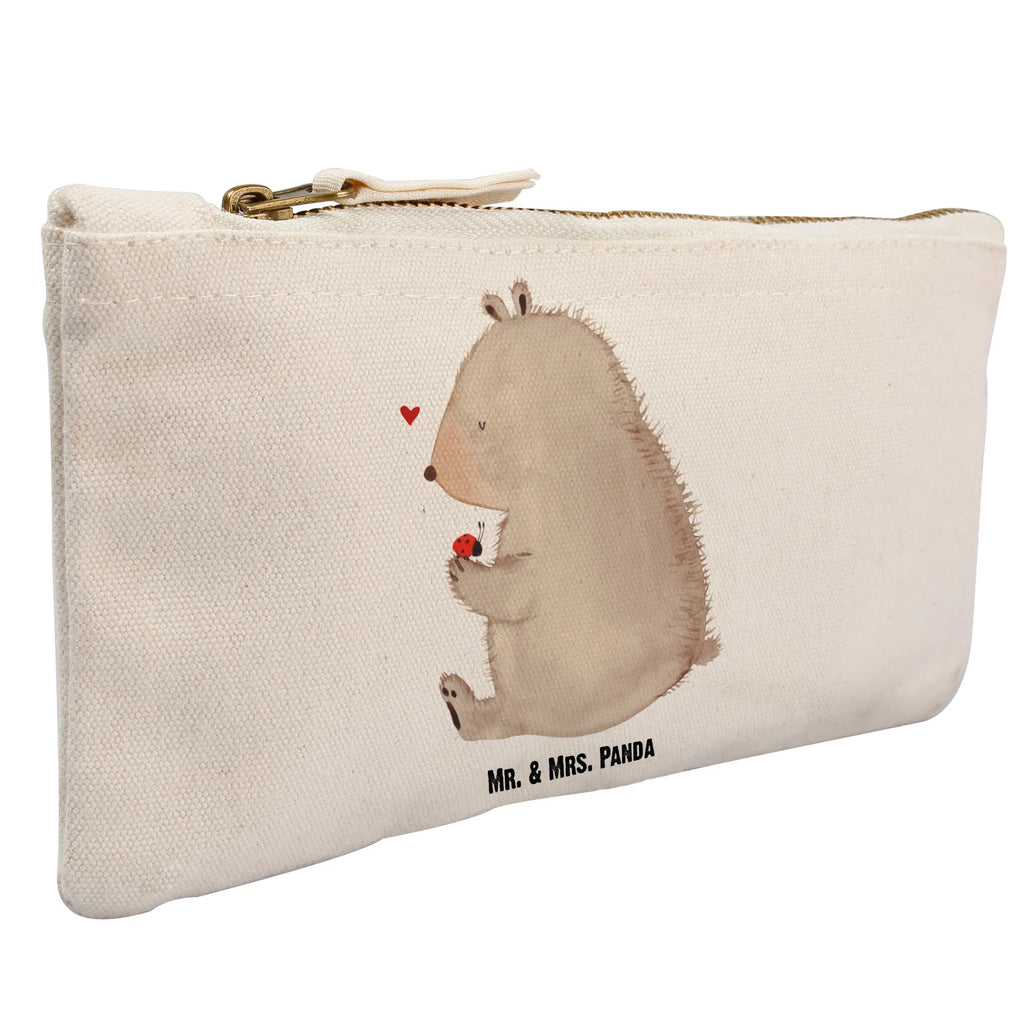 torebka na makijaż niedźwiedź biedronka Niedźwiedź, Miś, Pluszowy miś