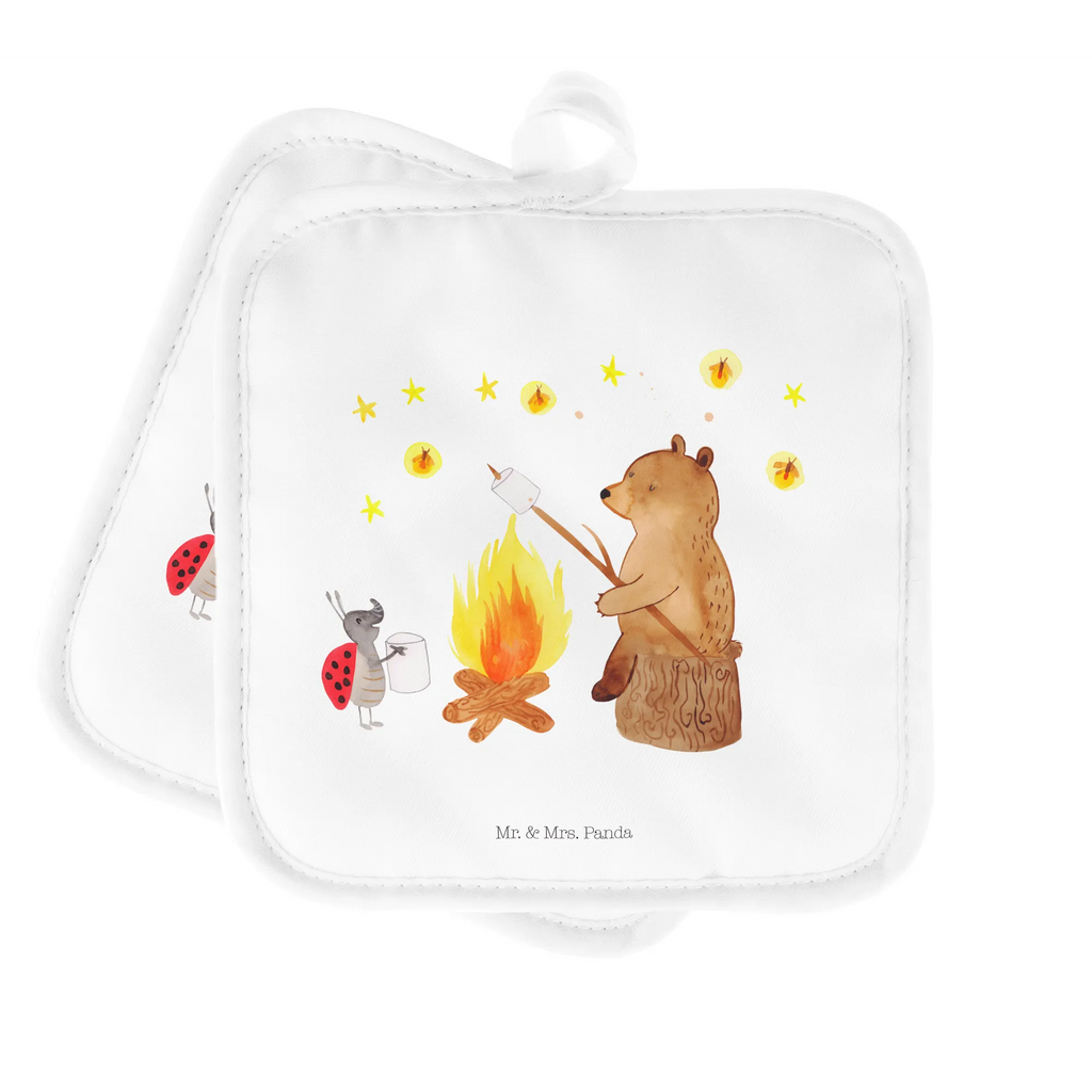 2er Set Topflappen  Bär & Marienkäfer Lagerfeuer Topflappen 2er Set, Topfhandschuhe, Topflappen, 2er Set Topflappen, topfhalter, Topflappenset, Topflappen Set, Topfuntersetzer, Teddy, Bär, Teddybär, Lagerfeuer