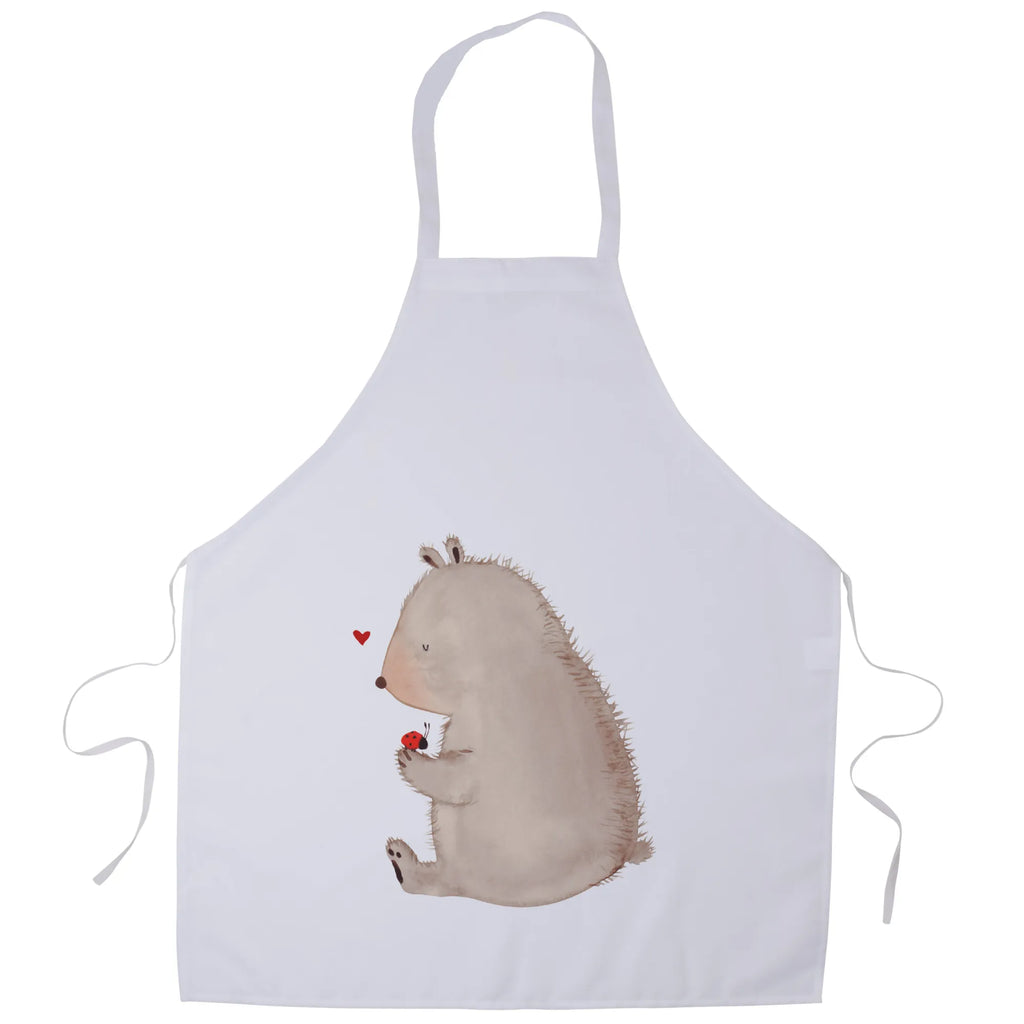 Apron bear ladybug cooking apron, baking apron, apron, baking, kitchen apron, grill apron, Cooking, bear, teddy, teddy bear, cuddly toy, freedom, ladybird, love, motivation, life is beautiful